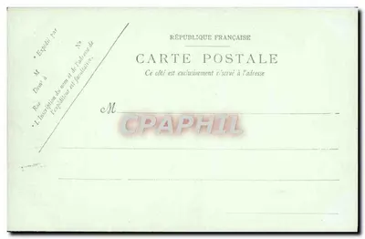 Fontainebleau — La Chapelle Saint-Saturnin — LL. — n° 179 — Verso