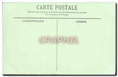 Fontainebleau — La Forêt — La Mare de Franchard — LL. — Verso