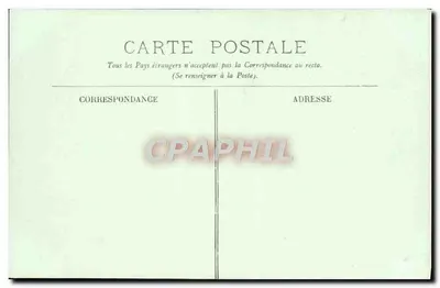 Fontainebleau — Het Bos — Invoer van de Grot van Augas — LL. n° 136 — Achterkant