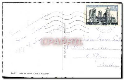 Arcachon — Plaże, Kasyno Mauresk, Regaty, Widok z Promenady — Les Grands Bazar — Rewers