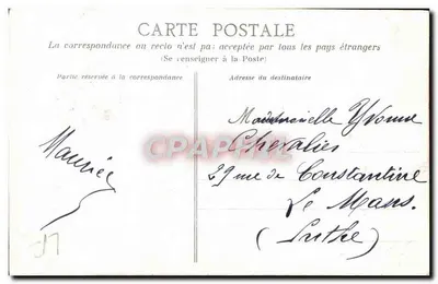 Angers - Katedra św. Teresy — wydawca nieznany, numer seryjny 19 — Rewers