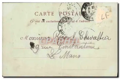 Angers — Tourelle du Palais de l'Évêché — Collezioni ND. Fot. — Verso