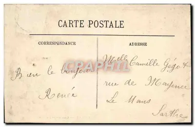 Alençon - Die Station — Maison des Magasins Réunis, Verlag Alençon — Rückseite