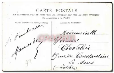 Angers — Katedra św. Maurycja — wydawca nieznany, nr 21 — Rewers