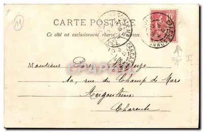 Gorges de l'Alude - Entrada do Détile de Pierre Lys — Sítios e Monumentos do Sudoeste, Labouche Fr., Imp. 4 Série, N° 13 — Verso