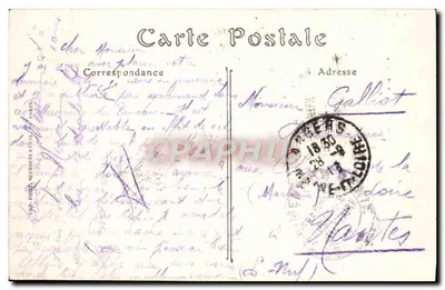 Angers — Katedra Trójcy Świętej — ND. Fot. — Rewers