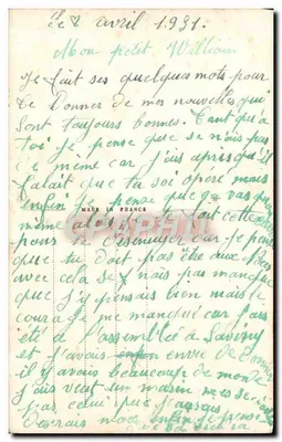 Amor — cena romântica — SA (S.A.) n° 2633 — Verso