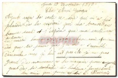 Bundel rozen en viooltjes — Gloria — n° 1034 — Achterkant