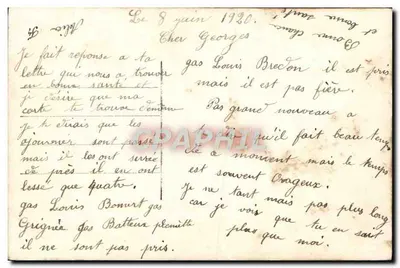 Retrato de mulher — decoração floral — R.B. Paris n° 503 — Verso