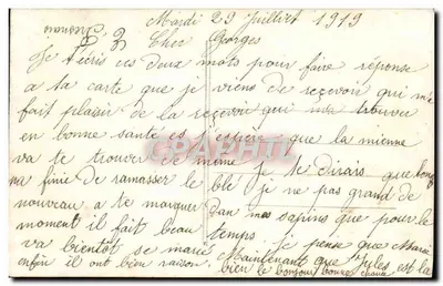 Arranjo de dahlias — editor WD, Paris, n° 1295 — Verso