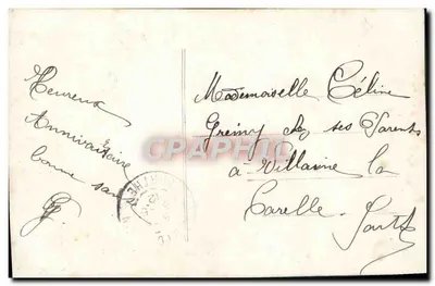 Gage d'Amitié — 519 — Wydawca nie widoczny — Rewers