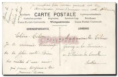 Mulher com rosas — poema sobre a amizade — ARS Paris 110 — Verso