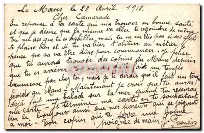 Je voudrais tomber à genoux — Pour avoir un baiser de Vous — REX 547 — Verso