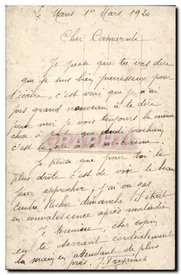 Casal apaixonado — cena íntima — editor não identificado, n° 3516 — Verso