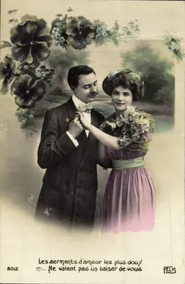 Les serments d'amour les plus doux — Ne valent pas un baiser de vous — Felis, n° 8012