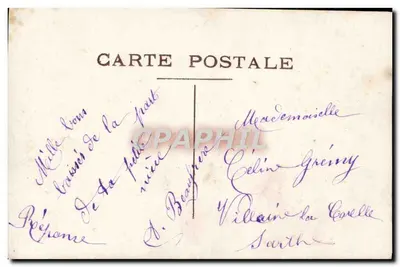 Eu gostaria de um pequeno buquê fresco como você, bonito, coqueto — Aéro, n° 9431 — Verso