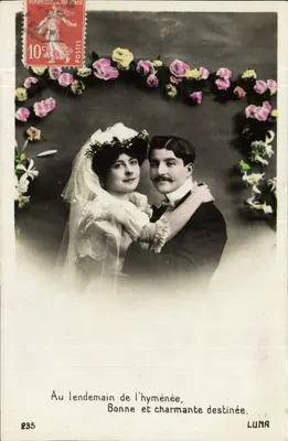 Novo casal casado — No dia seguinte ao casamento, boa e encantadora sorte — Luna, n°235