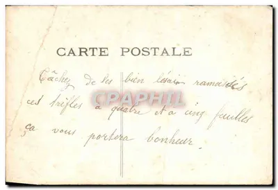 Żołnierz i kobieta — romantyczna scena — wydawca 'Lavergne', n°24 — Rewers