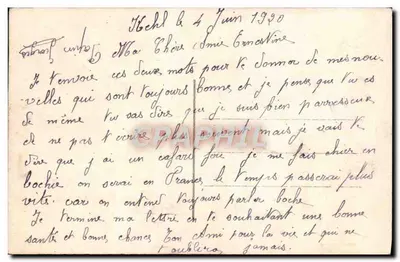Soldado e jovem mulher — cena de lembrança — Bom lembrante, n° 163 — Verso