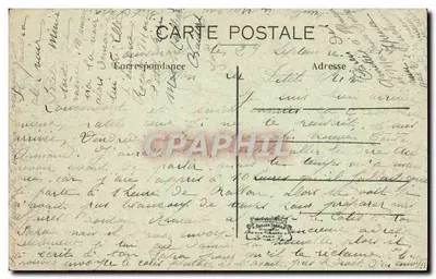 Louvemont (Haute-Marne) — A Igreja — edição Arnould, Louvemont — Verso