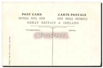 Londres — Monumento a Nelson — Faciolle, Le Perreux, cerca de París — Reverso