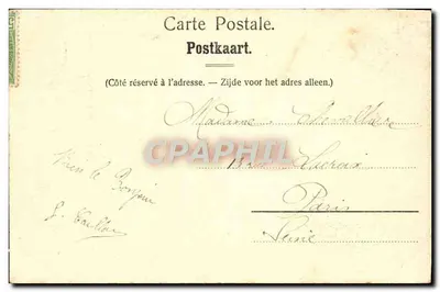 Tournai — Porche katedry (Place de l'Évêché) — Neis, Bruxelles, seria 48 nr 71 — Rewers
