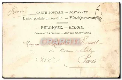 Strzała katedry — Anvers — G. Hermans, wyd., Anvers, nr 5 — Rewers