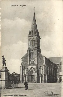 Briouze - A Igreja — Moulin-Bedonelle, editor, Briouze (Orne)
