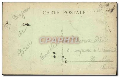 BREST - Rampe Portu Handlowego — G. Arnaud, wydawca, nr 34 — Rewers