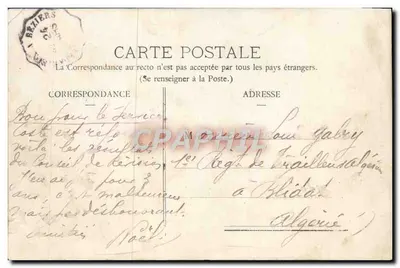 Bédarieux (Hérault) - Hospital da Providência e a Vale do Orb — Verso