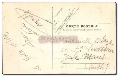 Le Havre — Il Molo dei Transatlantici — Y.P. Paris No. 16 — Verso