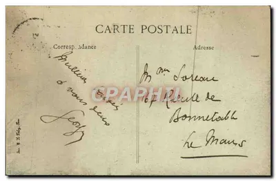 Le Havre — L'Avant-Port em direção ao Grand Quai — B.P.D. n°259 — Verso