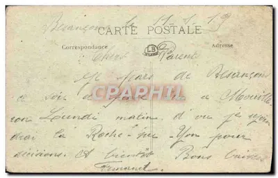 Besançon — Mulino di San Paolo e Forte di Brégille — C.L.B. n°95 — Verso