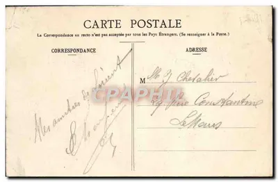 Deux enfants en tenue de guerre — Après la bataille — Collection de Lansen, Paris — Verso