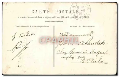 Pobres Bretões! — Sujeto: Criança diante de um veleiro — Editor: Tourcoing, n°2 — Verso