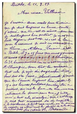 Bitche (Moselle) — Kaserna Teyssier — n°5 — Rewers