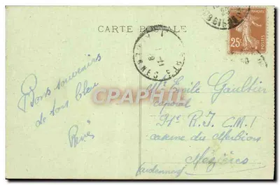 Bordeaux — Pięć kilometrów nabrzeża — Fototypia Marcel Delboy, Bordeaux — Rewers