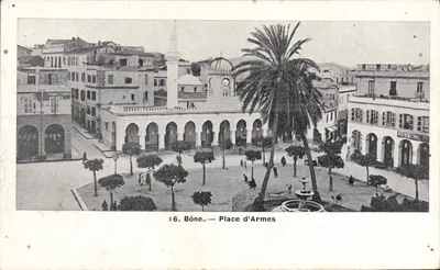 Bône — Praça das Armas — Editora não identificada, número de série 16
