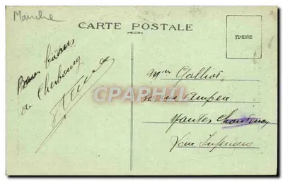 Cherbourg — A Igreja da Trindade — editor não visível — Verso