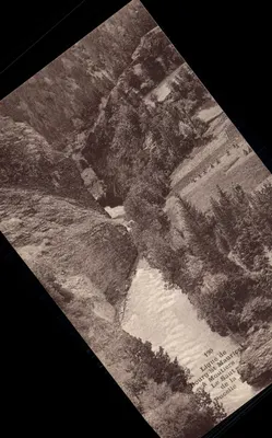 O Salto da Pucelle — Linha de Bourg-St-Maurice a Moutiers — n°190