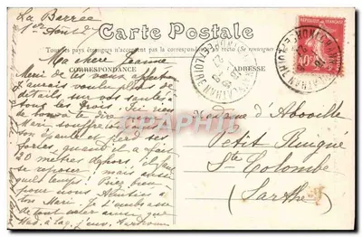 Beaumont-les-Autels (E.-et-L.) — Katedra — Vvs Gcupil wydawca — Rewers
