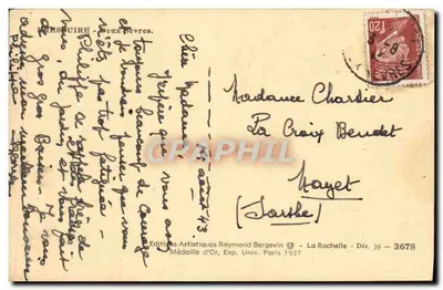 Pressuire — due Sèvres — Edizioni Artistiche Raymond Bergevin — Verso