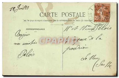 Bussy-Saint-Georges — Pomnik upamiętniający 1914-1918 — Cia Collard, fot., Lagny (S.-et-M.) — Rewers