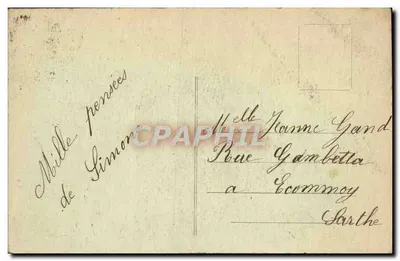 Granville — De lantaarn — Foto H. Serrand, n°79 — Achterkant