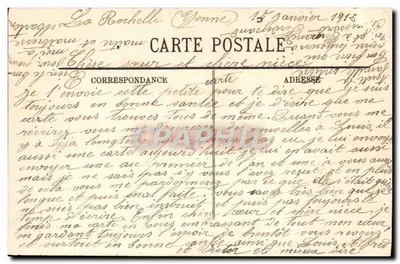 Grenoble — A Rue Félix-Poulat — LL. — 63 — Verso