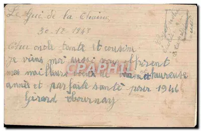 Bouquet de tulipes — dans un panier — éditeur E. K. n° 918 — Verso