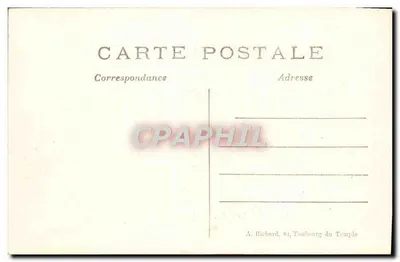 Tombes de soldats français dans la Vallée de l'Ourecq — La Grande Guerre 1914-15 — A.R. — Verso