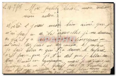 CPA Fantaisie Femme Soldat Militaria Graine De Poilus — Verso