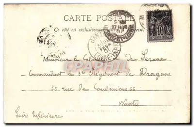 Toulouse - Rue d'Alsace-Lorraine & Square du Capitole — Grenades (Monsieur de Lourmamire) — Édit. Toulouse, n°20 — Verso