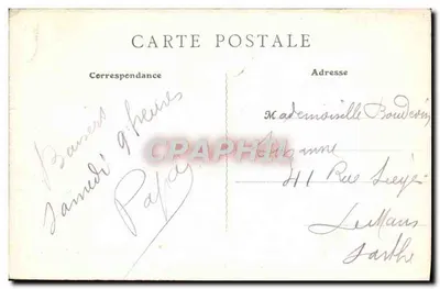 Vendôme - Le Pont Chartrain — Éditions H. Chartier, n°60 — Rewers